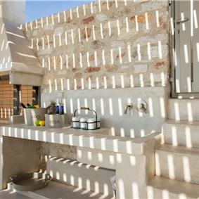 5 bedroom villa with pool near Aliki, Paros, sleeps 10
